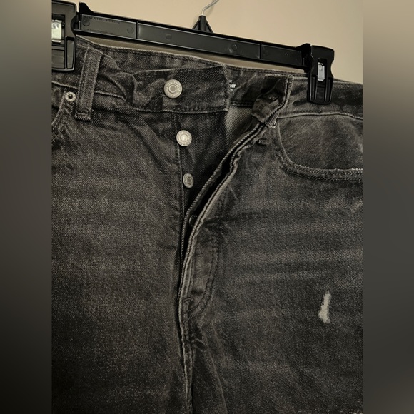 Old Navy Extra High Rise OG Straight Denim Jeans - Picture 5 of 6